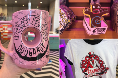 PHOTOS, VIDEO: “The Magic is in the Hole” with this Voodoo Doughnut Merchandise Available from Universal Orlando CityWalk