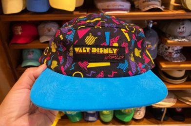 PHOTOS: New ’90s Retro Logo Cap Now Available at Walt Disney World