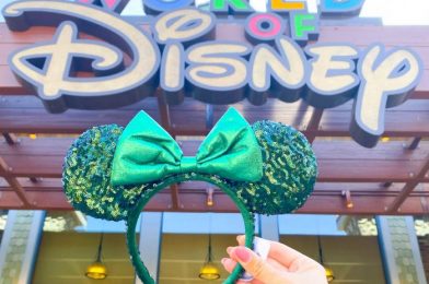 HURRY! Disney’s Emerald Minnie Ears Are Now Available Online!