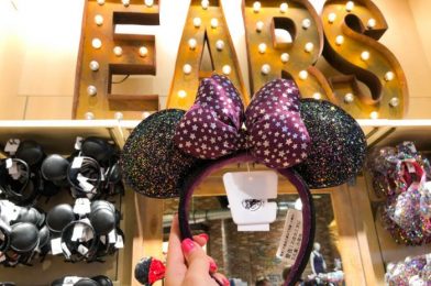 NEW EARS ALERT! The GLITZIEST New Minnie Ears Just Arrived in Disney World!