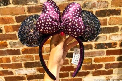 New Minnie Ears Alert! And This Pair We Spotted in Disney World Packs A TON of Glitz and Glitter!