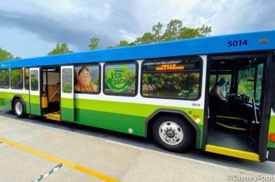 SPOTTED: Check Out the Happy New Donald Duck Bus Rollin’ Around Disney World!