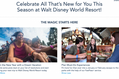 Disney World Website Page Noting FastPass+ Returning in January Likely An Error