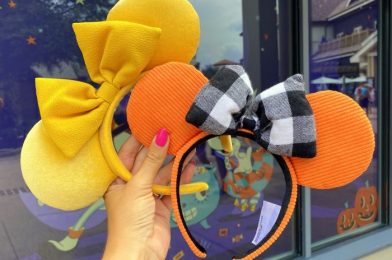 Heads up! Two Pairs Of Disney’s FALL Minnie Ears Are Now Online!