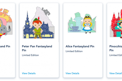 New Limited Edition Fantasyland Pin Collection Debuting at Disneyland Resort; Shopping Reservations Open Now