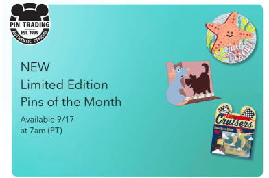 New Limited Edition Pins (Remy and Dug, Finding Nemo, and Peter Pan’s Flight) Releasing Tomorrow on shopDisney