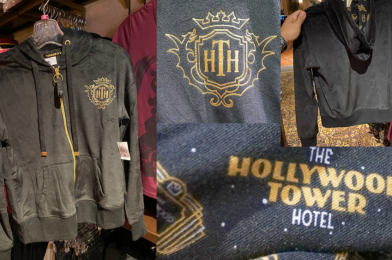 PHOTOS: New Tower of Terror Zippered Hoodie Drops In to Disney’s Hollywood Studios