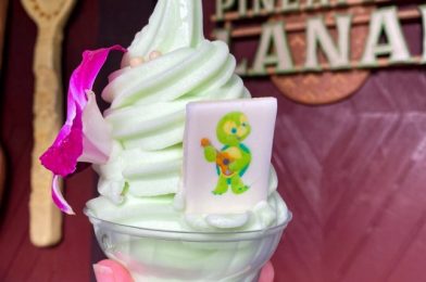 SURPRISE! There’s a NEW Sparkly Lime Character Dole Whip in Disney World!