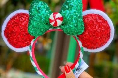 Disney’s Peppermint Minnie Ears are Now Available ONLINE!