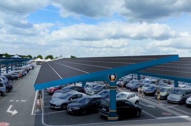 News: Solar Canopy Plants Are Coming to a Disneyland Paris Parking Lot