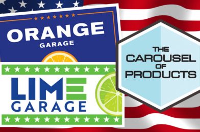 SHOP: Are You Team Orange Garage or Team Lime Garage? Two NEW Disney Springs Garage Magnets Now Available on Carousel of Products