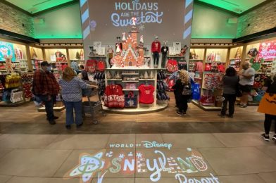 PHOTOS: Christmas Merchandise Arrives at Disneyland Resort