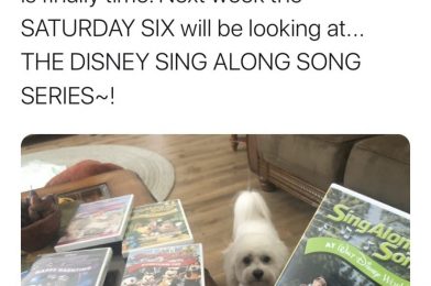 SATURDAY SIX: 6 Reasons We Love DISNEY SING ALONG SONGS – Disneyland Fun!