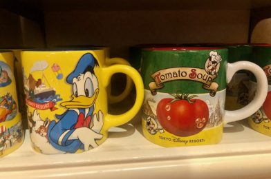 PHOTOS: New Chocolate Crunch & Tomato Snack Mugs Now Available at Tokyo Disney Resort