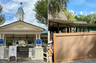 PHOTOS: Liberty Square Riverboat and Tom Sawyer Island Now Closed for Three-Month Refurbishment at the Magic Kingdom