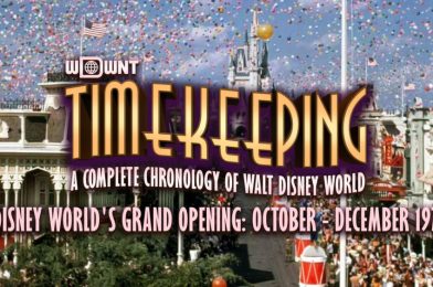 TIMEKEEPING: Walt Disney World’s Opening October 1 – December 31, 1971