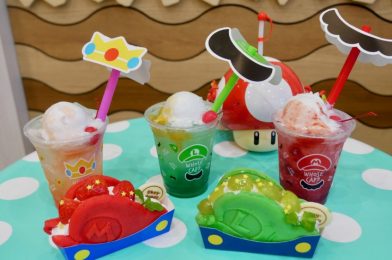 REVIEW: Mario, Luigi, and Peach Inspired Pancake Sandwiches & Character Drinks Debut at the NEW Mario Cafe at Universal Studios Japan