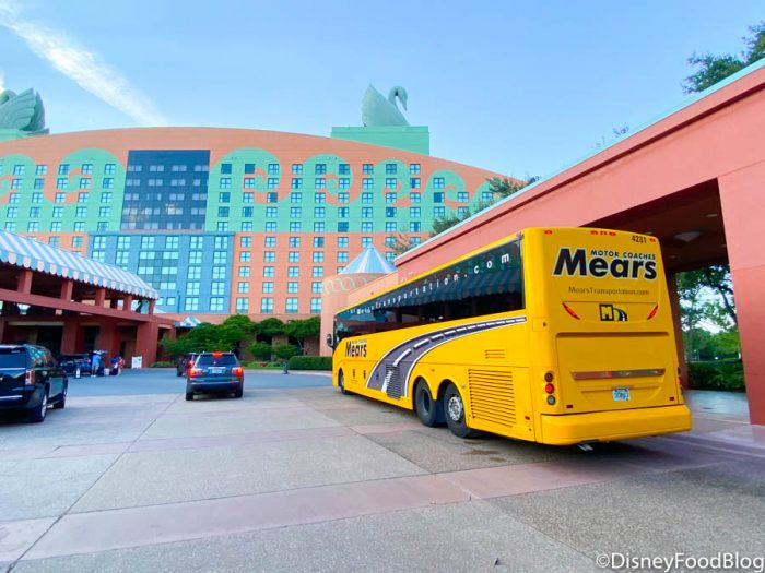 The Swan and Dolphin Resort Switches to Mears Buses Instead of Disney Transportation