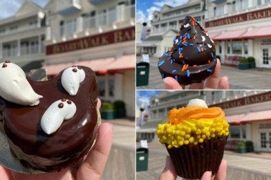 REVIEW: NEW Candy Corn Cupcake, Witches Hat, and Ghostly Brownie Appear Just In Time For Halloween at Walt Disney World