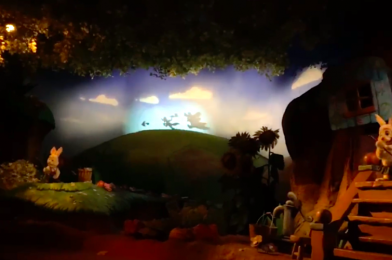 VIDEO: Br’er Rabbit, Fox, and Bear Projection Scene Restored in HD at Splash Mountain in the Magic Kingdom