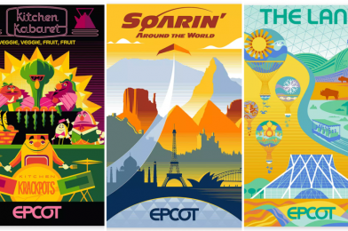 SHOP: New Limited Edition Kitchen Kabaret, Soarin’ Around the World, and The Land EPCOT Posters on shopDisney