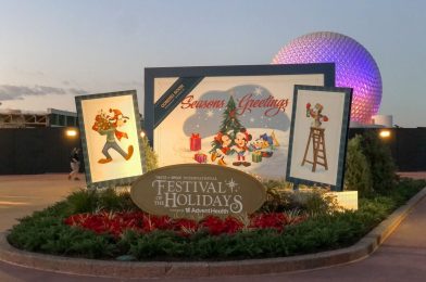 PHOTOS – EPCOT Prepares for Festival of the Holidays