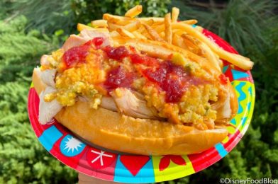 REVIEW! There’s a WHOLE Thanksgiving Meal in This Disney World Sandwich!