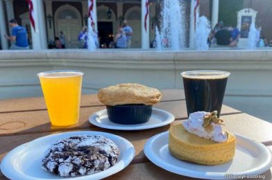 REVIEW: PEPPERMINT Chocolate Beer and a Plant-Based Pot Pie Can Be Found at EPCOT’s American Holiday Table!