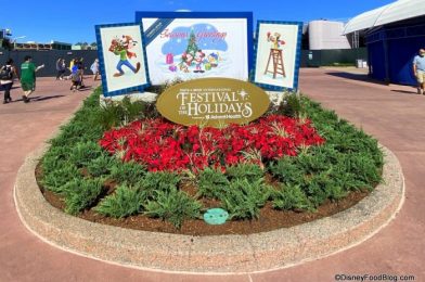 SPOTTED! Festival of the Holidays Booths Have Appeared in EPCOT!