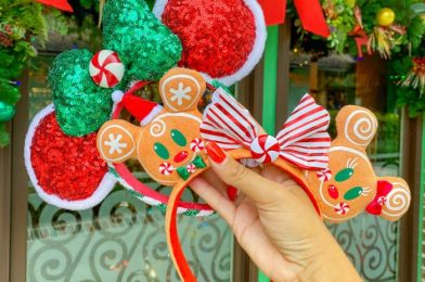 Disney’s Gingerbread Minnie Ears Are Now Available ONLINE!