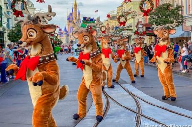 PHOTOS! Jiminy Cricket Greets Disney World Guests in His Holiday Best!