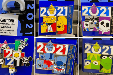 PHOTOS: NEW 2021 Dated Pins Featuring Mickey & Friends, Pooh, Jack Skellington, Stitch, and Kermit Arrive at Walt Disney World