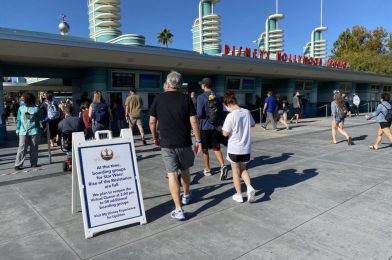 PHOTO REPORT: Disney’s Hollywood Studios 11/3/20 (Majestic Theatre Neon Added, Mickey & Minnie’s Runaway Railway Ride Vehicle Plexiglass Testing, New Limited Edition Pins, and More)