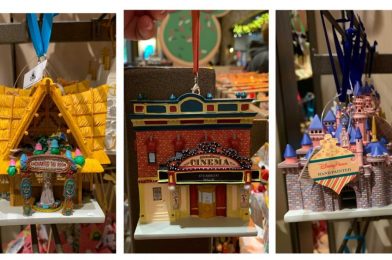 PHOTOS: New Enchanted Tiki Room, Main Street Cinema, and Sleeping Beauty Castle Ornaments at Disneyland Let You Look Inside Favorite Attractions