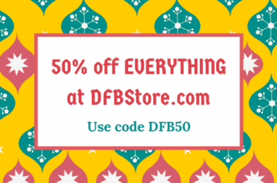 The BIGGEST Sale of the Year Starts TODAY! 50% Off Everything at the DFB Store!