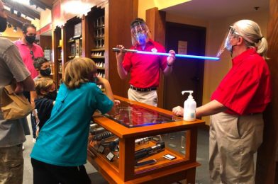 PHOTOS and VIDEO: The Color-Changing Ahsoka Tano Lightsaber Has Arrived in Disney World!