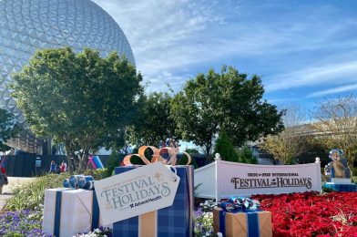 PHOTOS – Festival of the Holidays Arrives at EPCOT