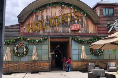 Jock Lindsey’s Holiday Bar Is BACK in Disney Springs (With NEW Menu Items)!