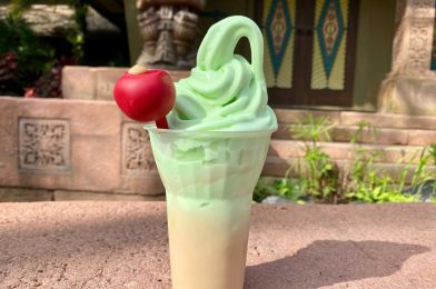 REVIEW – Two Soft Serve Holiday Desserts at Magic Kingdom – One’s Naughty, One’s Nice