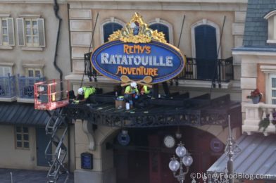 PHOTOS: A NEW Kiosk Has Appeared Near Remy’s Ratatouille Adventure in EPCOT!