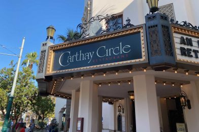 Carthay Circle Restaurant Now Taking Advance Dining Reservations at Buena Vista Street in Disney California Adventure