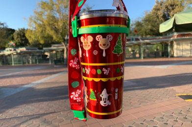 PHOTOS: NEW Disney Parks Snacks Christmas Holiday Tumbler Arrives at the Disneyland Resort