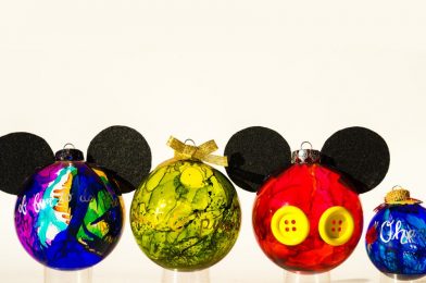 #DisneyMagicMoments: Creating Over-the-Top Ornaments, Other Disney Decorations for the Holidays