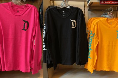 PHOTOS: New Long-Sleeve Logo Shirts Arrive at Disneyland Resort