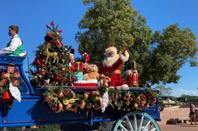 PHOTOS, VIDEO: Santa Claus Arrives in World Showcase for Christmas 2020 at EPCOT