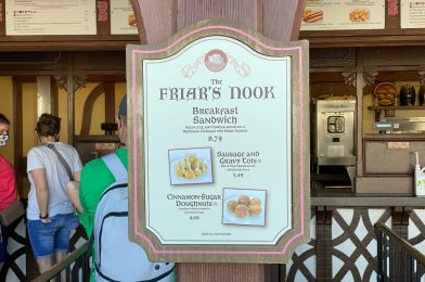 PHOTOS: Breakfast Returns to Friar’s Nook at Magic Kingdom