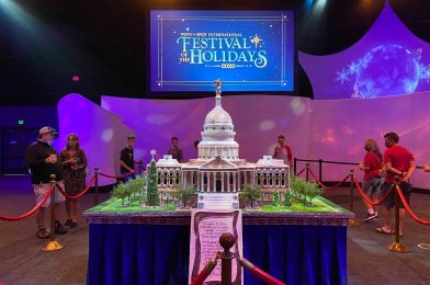 PHOTOS, VIDEO: Gingerbread Capital City Moves to World ShowPlace (with 13 Hidden Mickeys!) for the Taste of EPCOT International Festival of the Holidays 2020