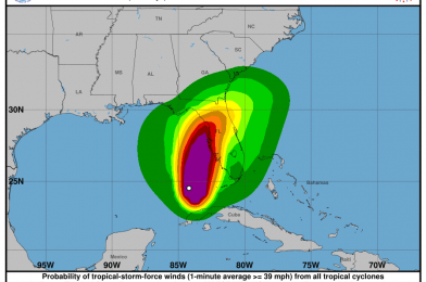 Tropical Storm Eta Upgraded to Hurricane; Expected to Impact Central Florida on Thursday