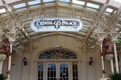 Food News! Here’s the NEW Family-Style Menu for The Crystal Palace in Disney World!