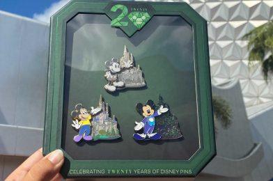 PHOTOS: New Walt Disney World Pin Set Offers Potential Look at Mickey’s 50th Anniversary Celebration Outfit